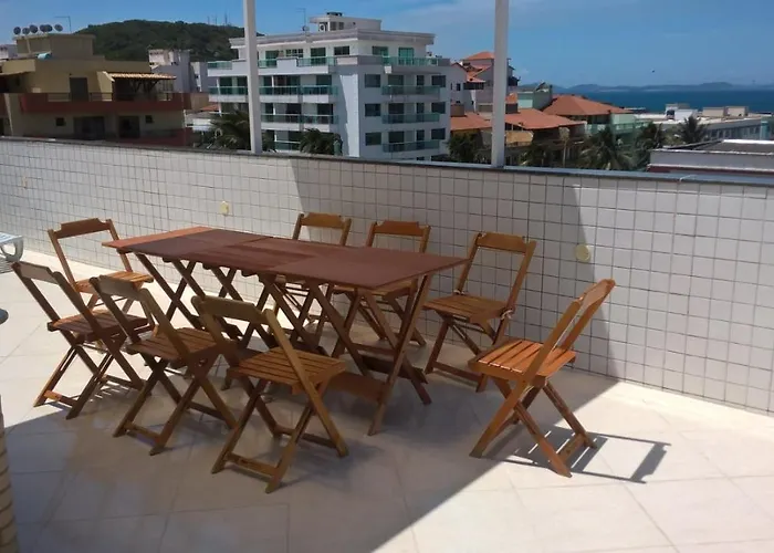 Cobertura Mediterraneo - Ate 12 Pessoas, Duas Vagas Cobertas Arraial do Cabo